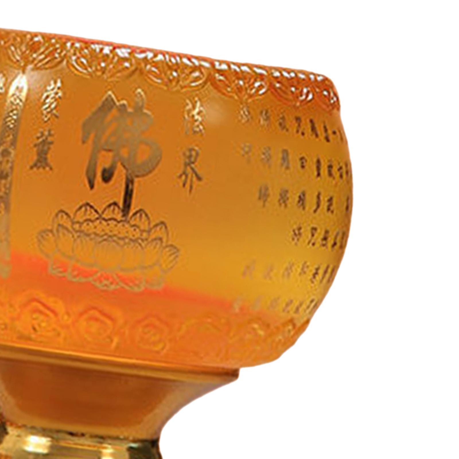 Ghee Lamp Holder Candle Holder Butter Lamp Holder for Bedroom Home Ornament