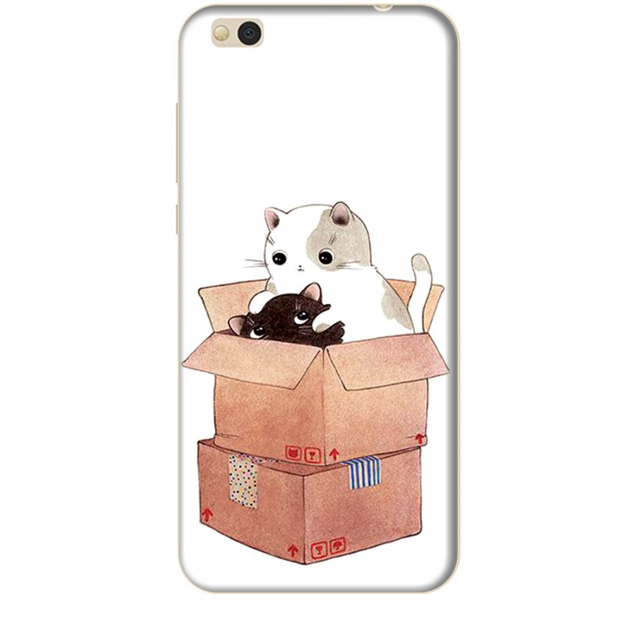 Ốp lưng dành cho điện thoại XIAOMI MI 5C Mèo Con Dễ Thương