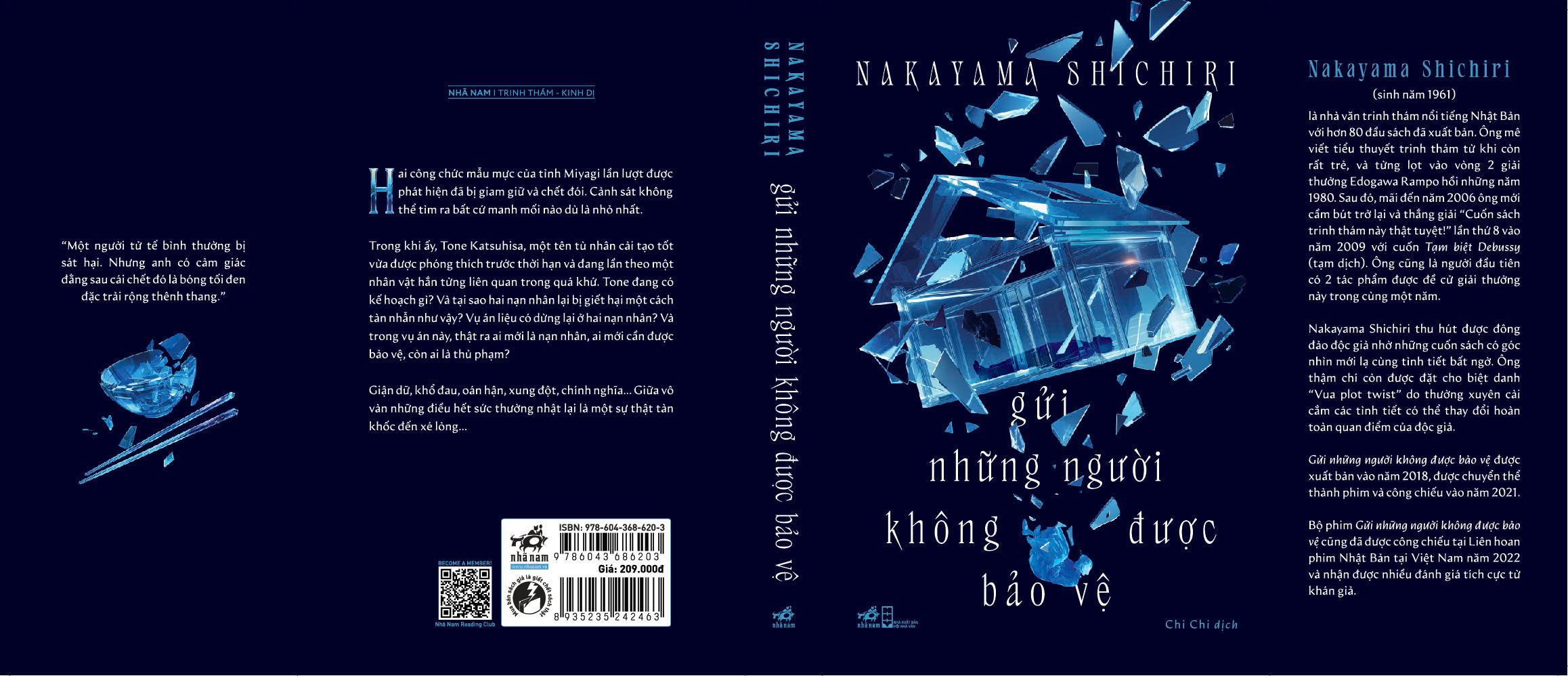 Sách - Gửi những người không được bảo vệ (Nakayama Shichiri) (Nhã Nam Official)