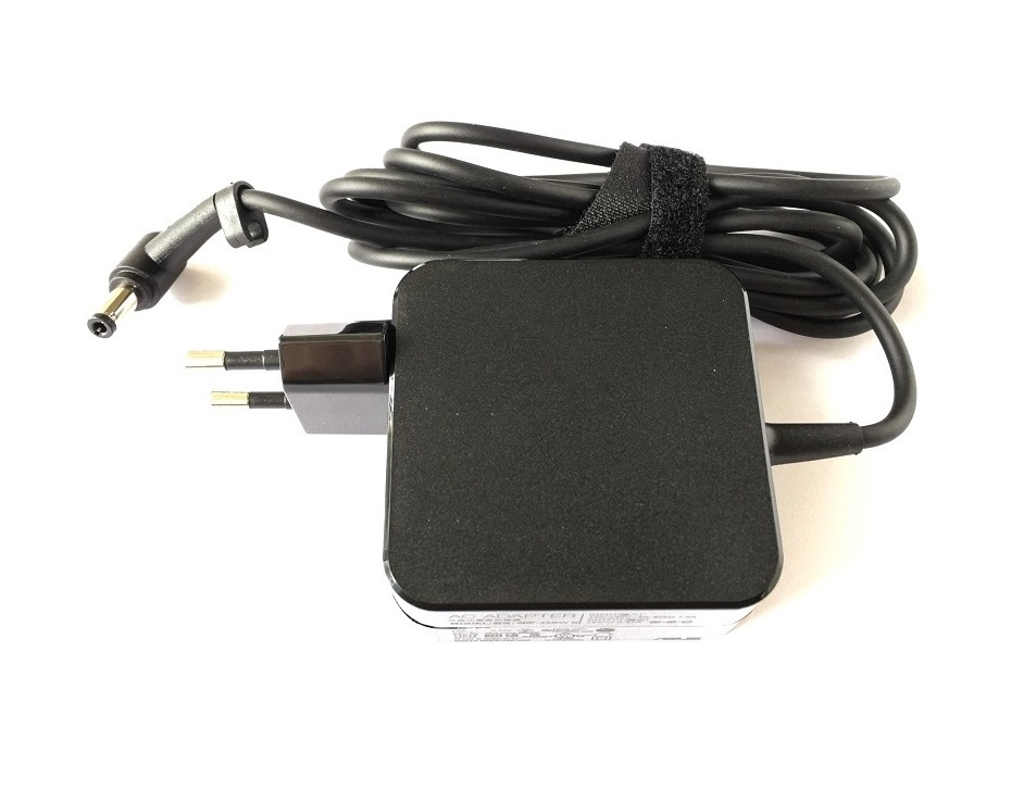 Adapter Sạc 19V 3.42A Cục Vuông Đầu Tròn Lớn 5.5mm Dành Cho Laptop ASUS