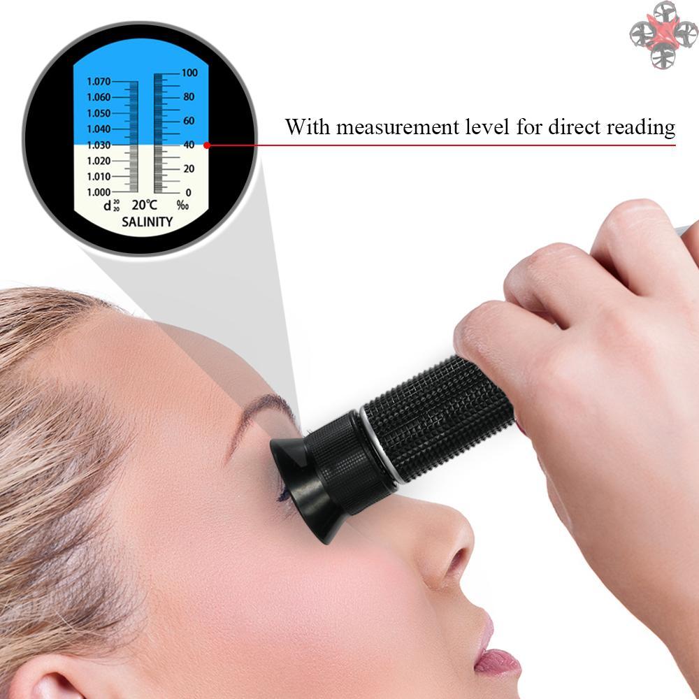 Thiết Bị Đo Độ Mặn Của Nước 0-100% Khoảng Cách 1.00-1.07