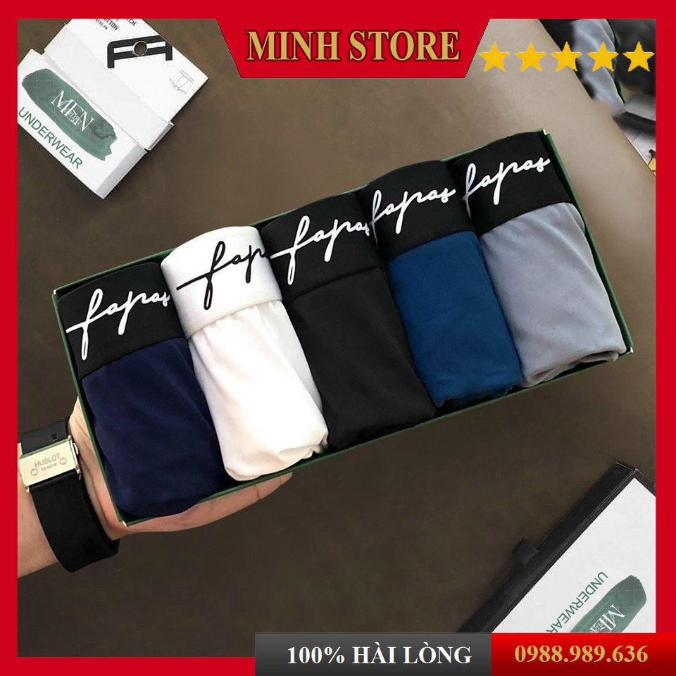 Quần Lót Nam boxer cao cấp co dãn 4 chiều, Quần Sịp Đùi nam cotton thun lạnh kháng khuẩn SD07 - MINHSTORE