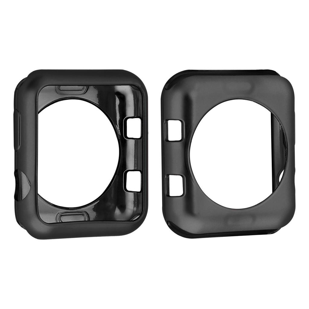 Ốp bảo vệ chất liệu TPU dẻo cho mặt đồng hồ Apple Series 1 2 3 4 5 6 SE 38mm 42mm