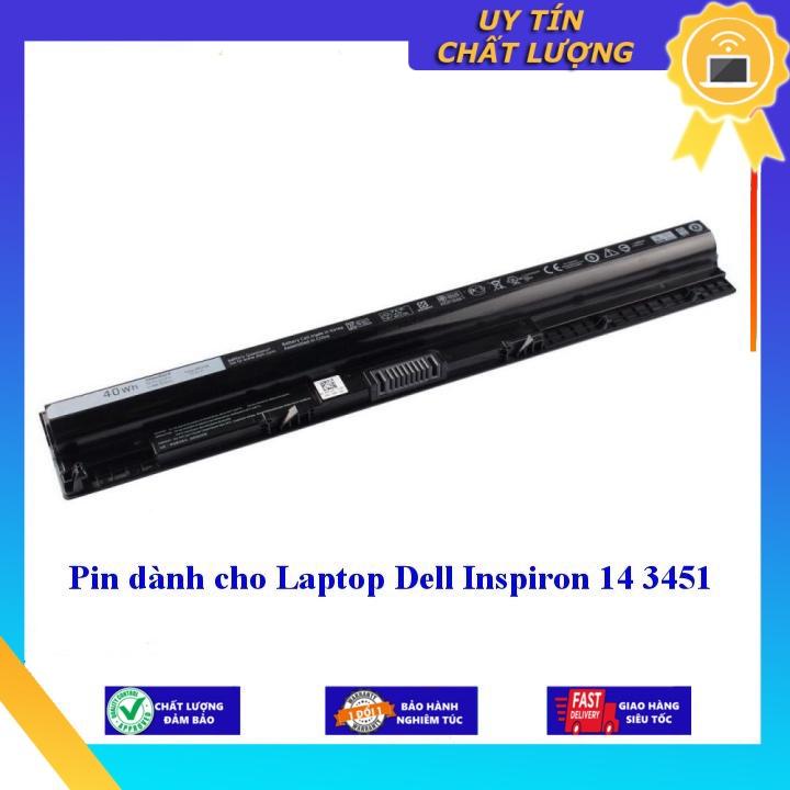 Pin dùng cho Laptop Dell Inspiron 14 3451 - Hàng Nhập Khẩu MIBAT754