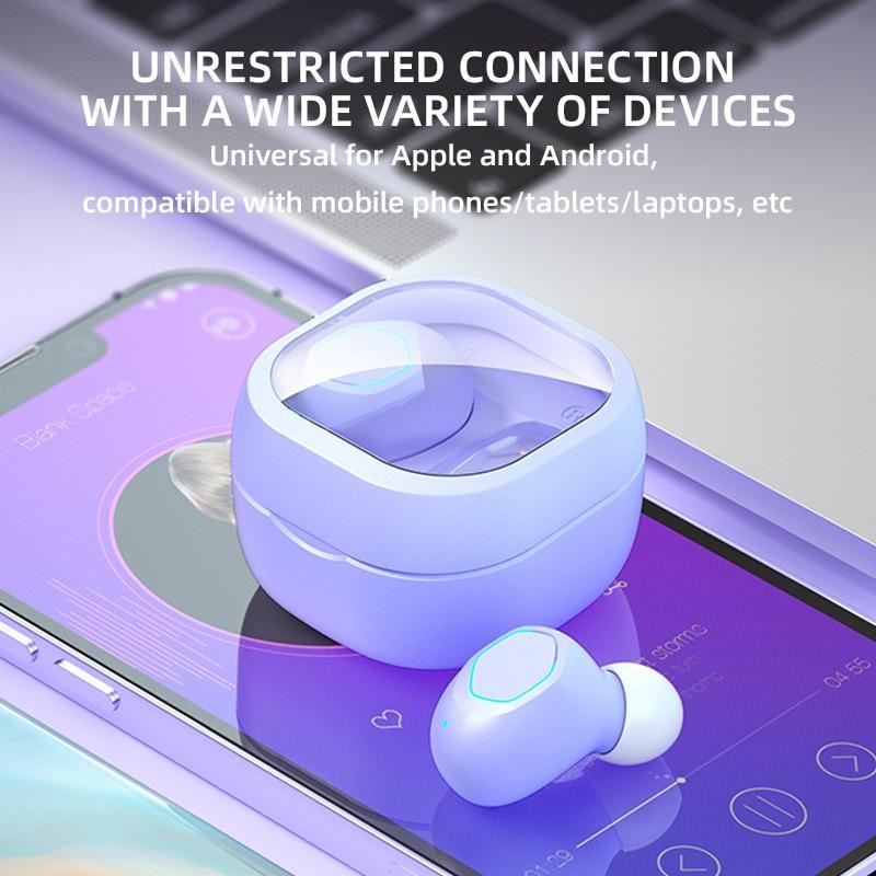 Tai Nghe Nhét Tai Bluetooth Không Dây Mini Vitog Tws M21 Chống Ồn Có Micro Tiện Dụng