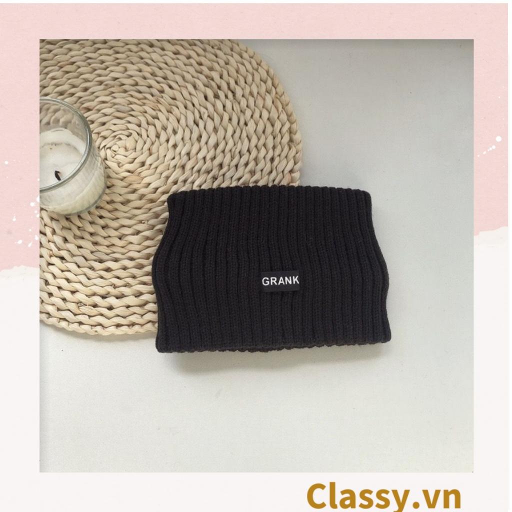 Mũ len nửa đầu, băng đô len phong cách hàn quốc Classy cá tính phụ kiện PK1627