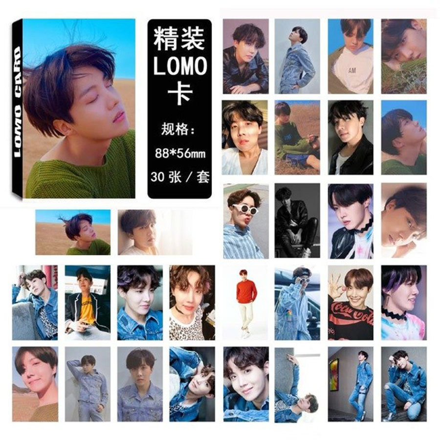 Lomo card hộp 30 hình nhóm BTS album Tear