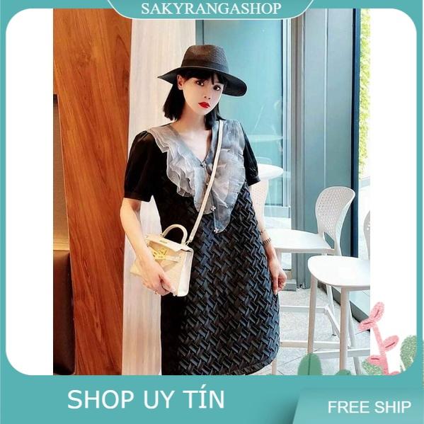 HÀNG NHẬP - ĐẦM SUÔNG CỔ KẾT BÈO XÁM