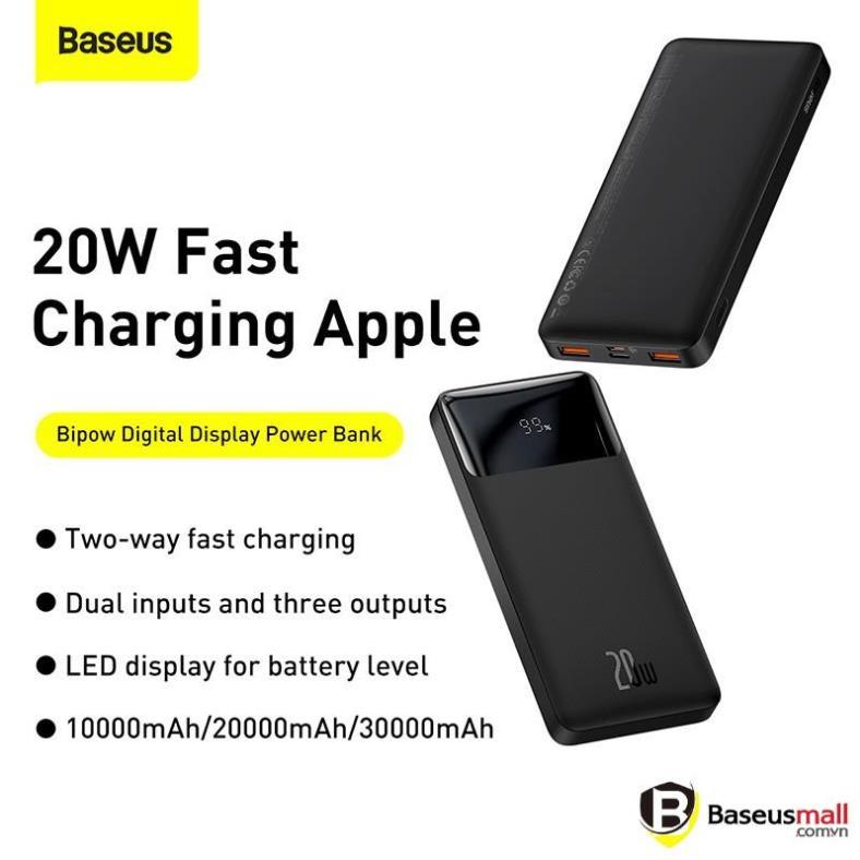 Pin sạc dự phòng Baseus Bl.Pow Digital Display Power Bank (20W) (Hàng chính hãng