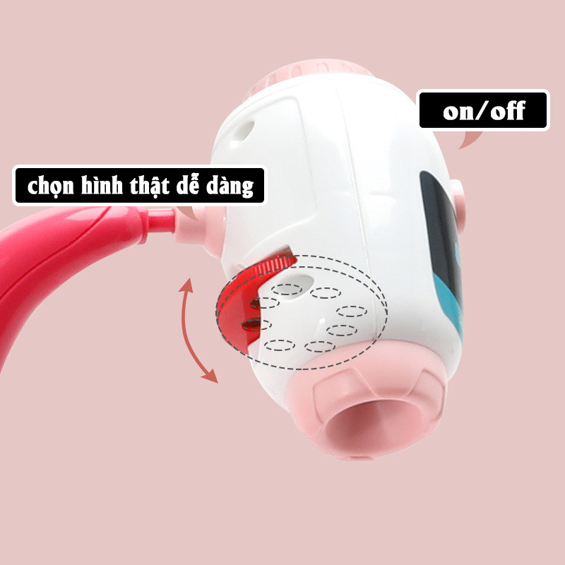 Bộ Đèn Chiếu Hình Tập Vẽ Tranh Cho Bé - Máy Chiếu Đa Năng Giúp Phát Triển Trí Não E359