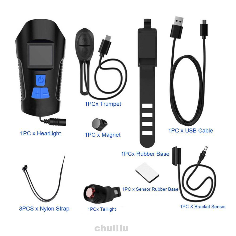 Đèn Pha Led Cho Xe Đạp Có Cổng Sạc Usb