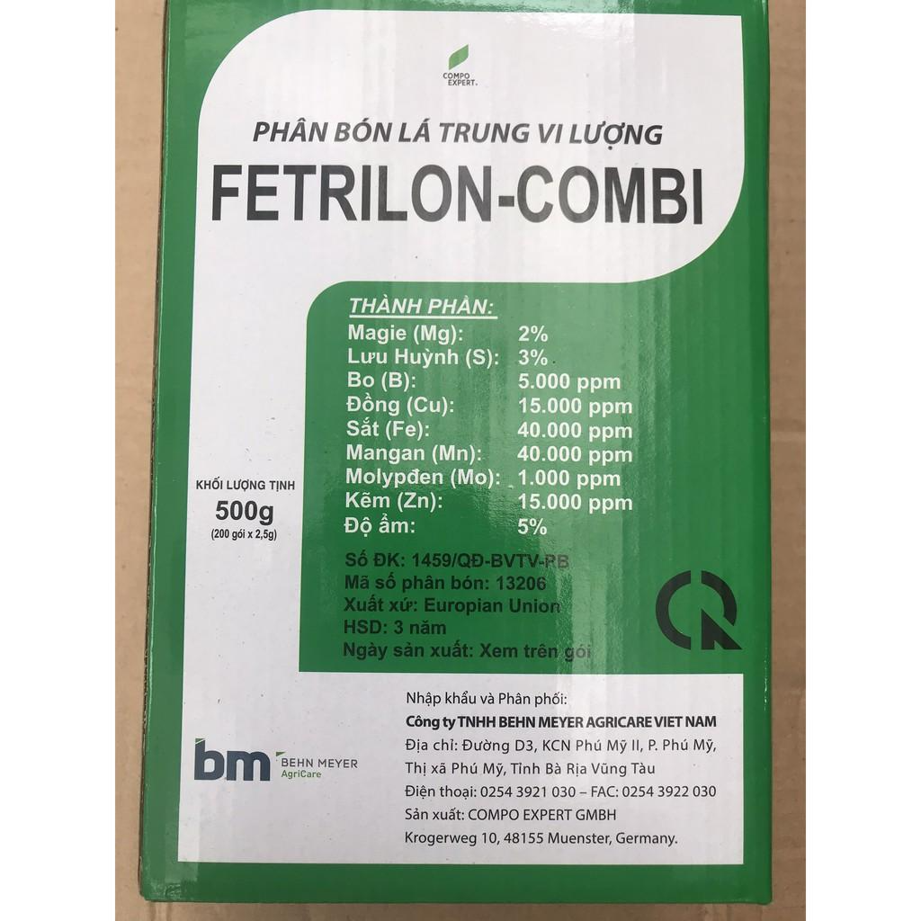 5 gói Phân Bón Lá FETRILON 2.5g - Phân Bón lá Trung Vi Lượng