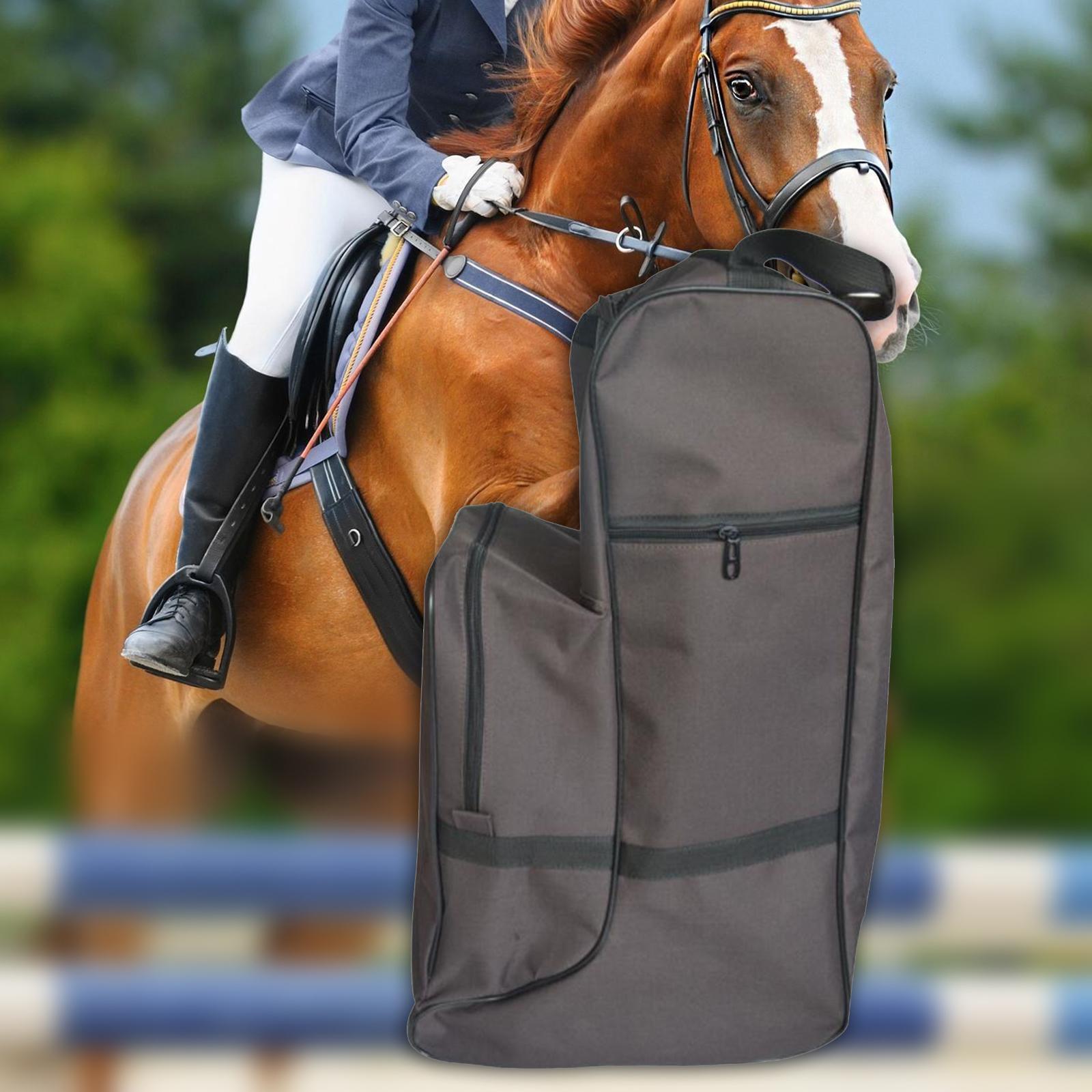 Equestrian Horse Riding Bag Boots Bag Portable for Excursions
