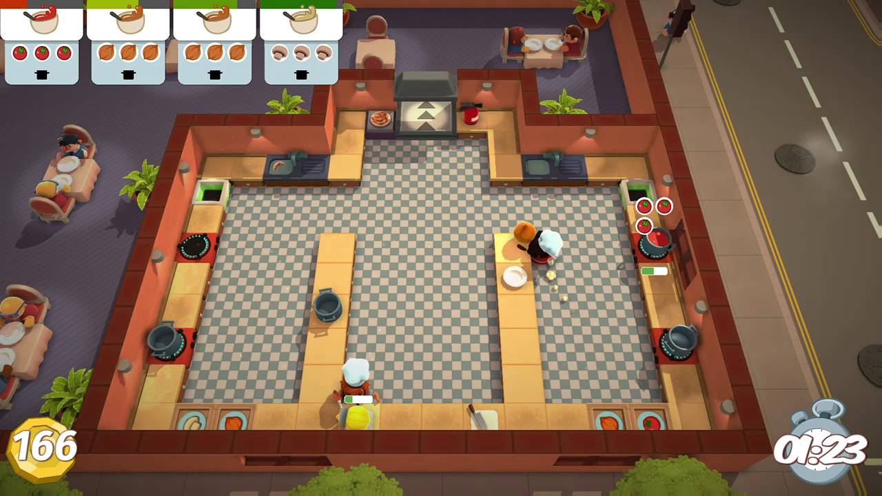 Game Nintendo Switch - Overcooked! 2 - Hàng Nhập Khẩu