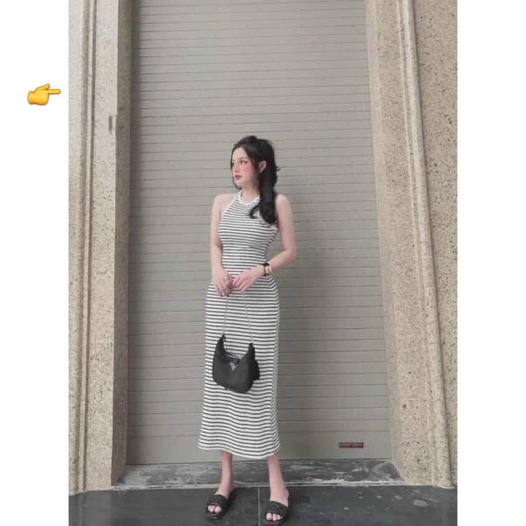 (HCM) ĐẦM BODY THUN GÂN SỌC HỌA TIẾT - SIÊU XINH - TÔN DÁNG SANG CHẢNH QUYẾN RŨ CHO CÁC NÀNG