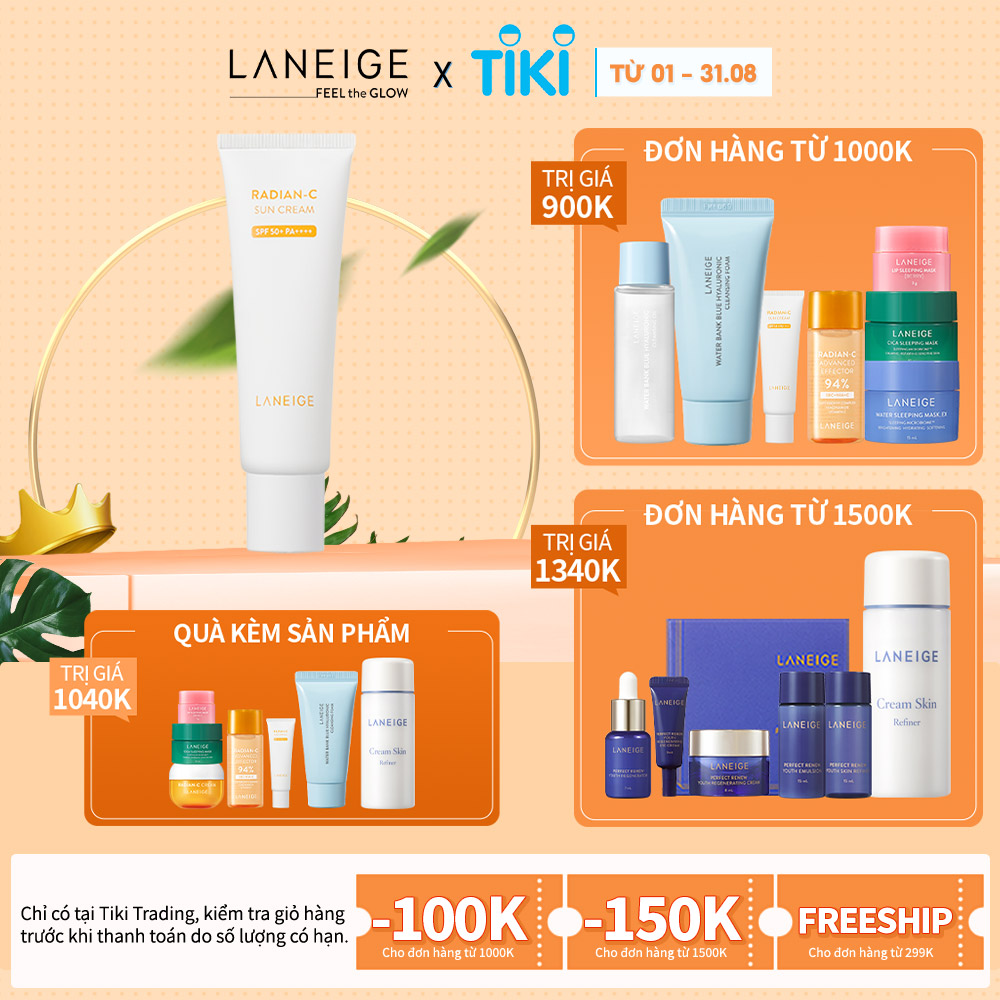 Kem Chống Nắng Laneige Radian-C Sun Cream 50ml