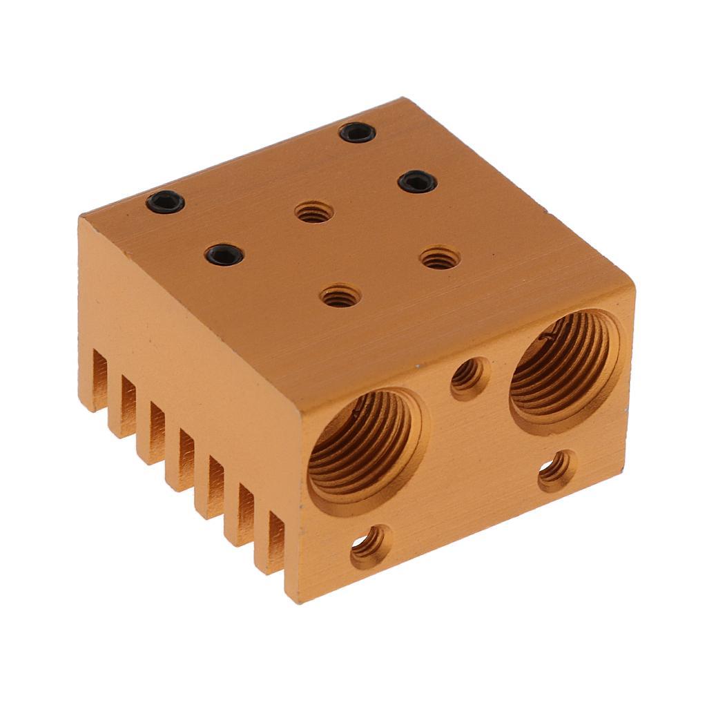 1 Pcs Aluminum Alloy Heat Sink Cooler Cooling Radiator for 3D Printer