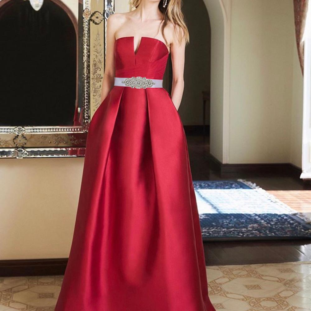 Vòng Tay Lấp Lánh Thắt Lưng Cưới Áo Dài Cô Dâu Dây Pha Lê Dây Đá Trẻ Em Dây Maroc Cưới Dây Đá Cô Dâu Dây