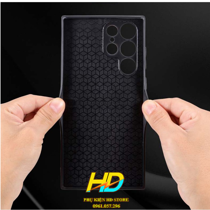 Ốp Lưng Da Dành Cho Samsung Galaxy S23 Ultra Chính hãng AZNS Sang Trọng, Kẻ Vân Sọc Nổi Bật, Ốp Chống Sốc- Hàng Chính Hãng