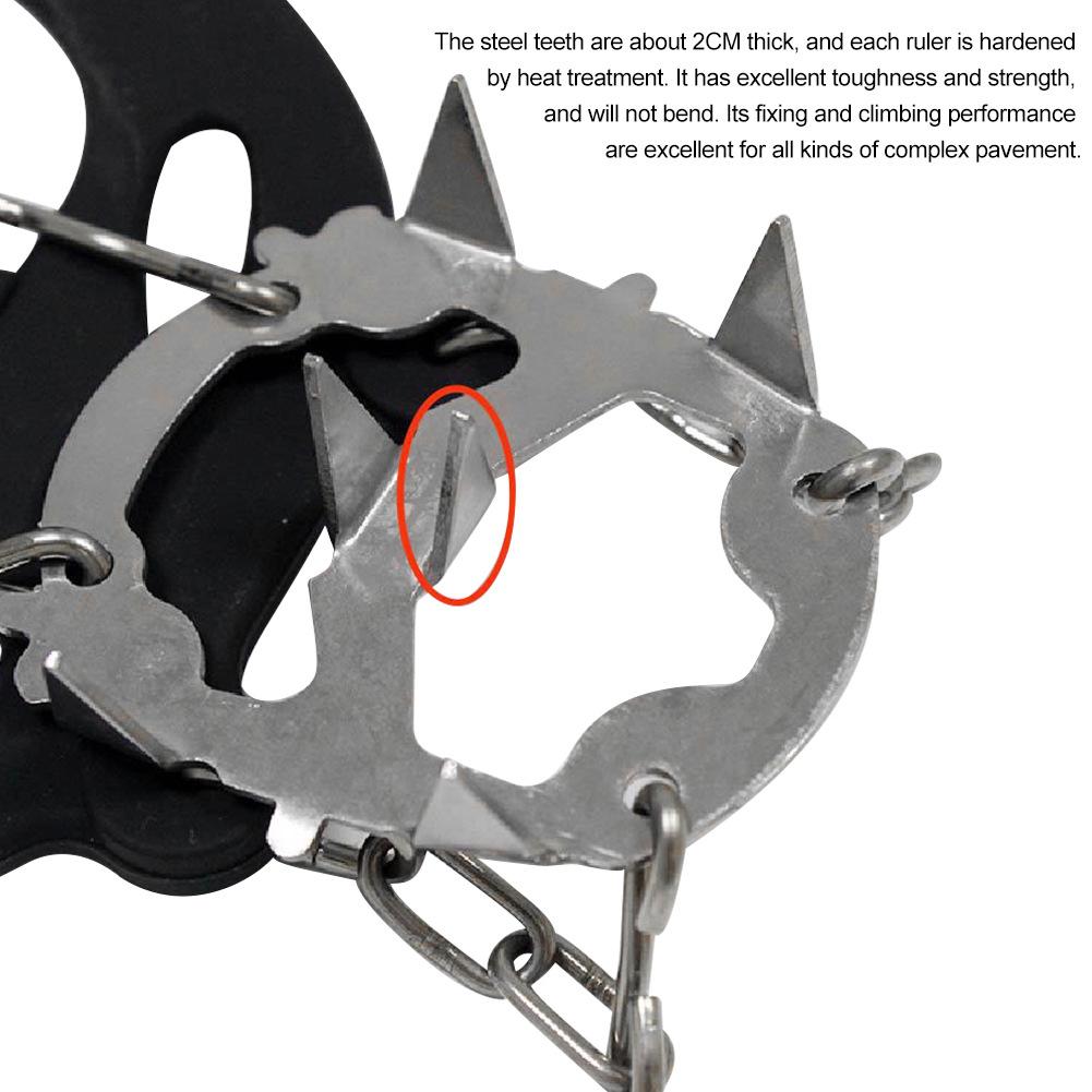 Đế Đi Tuyết Có Gai Thép Không Gỉ Chống Trượt