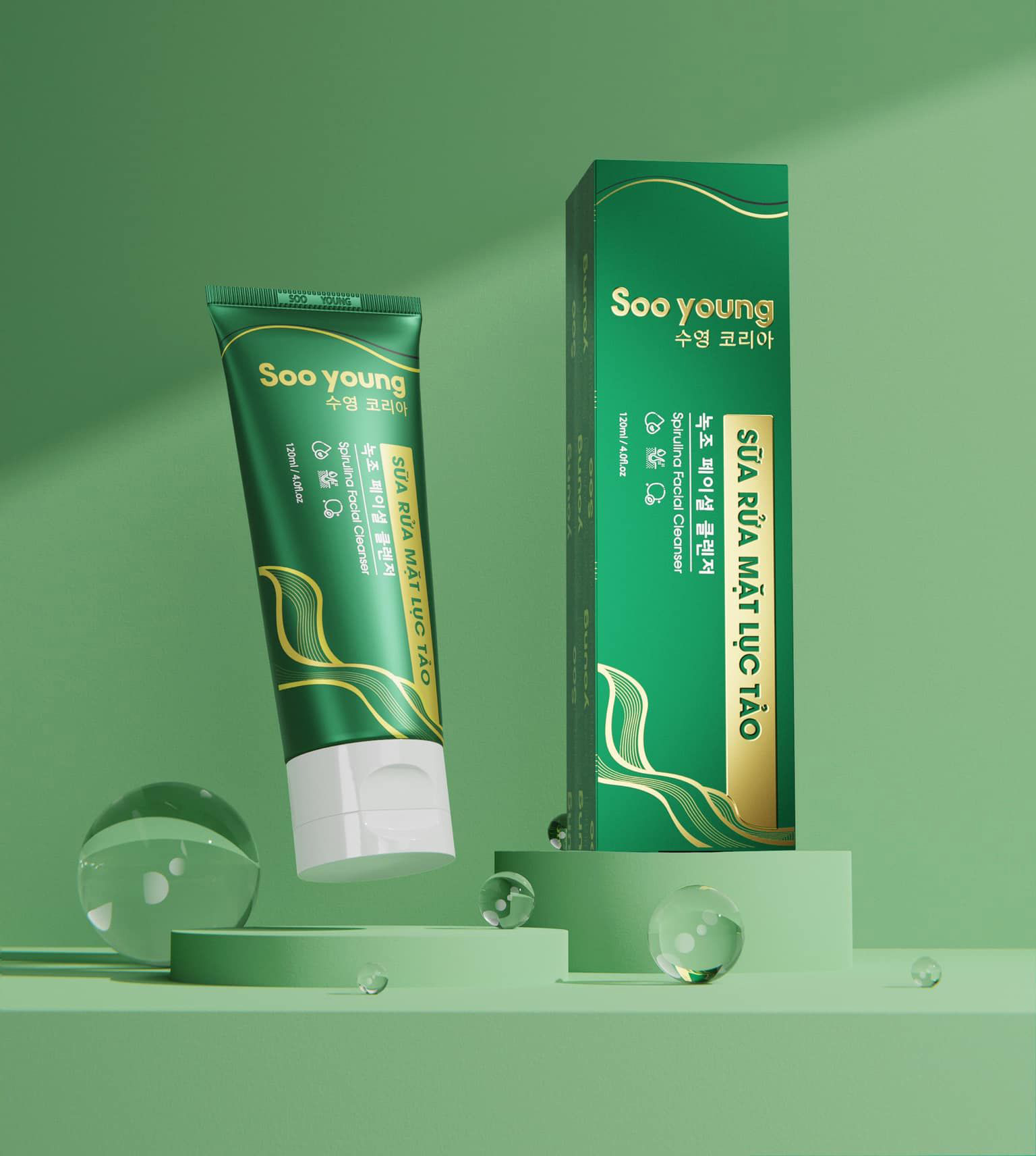 SỬA RỮA MẶT LỤC TẢO SOO YOUNG