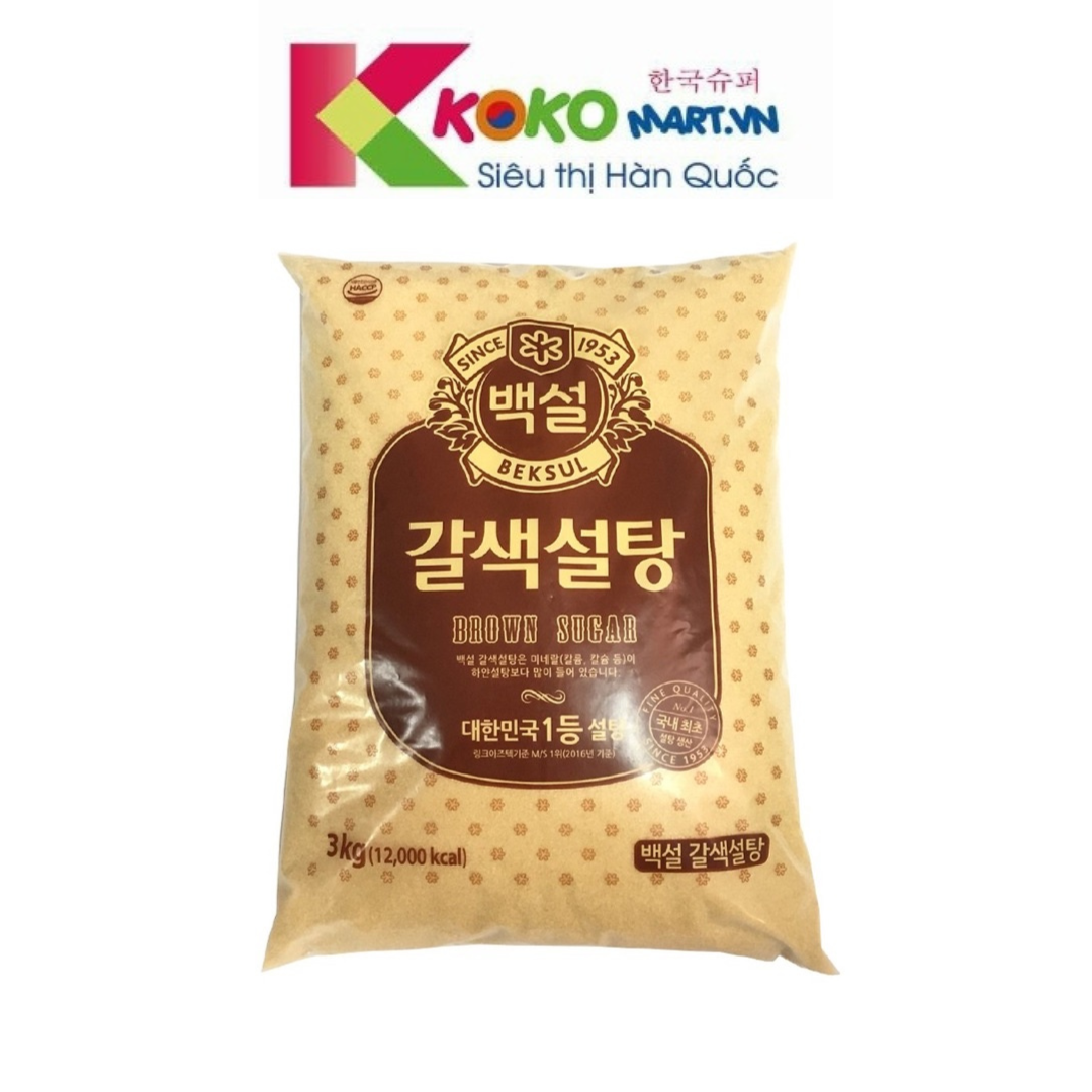 Đường Nâu Vàng Beksul Hàn Quốc 1kg