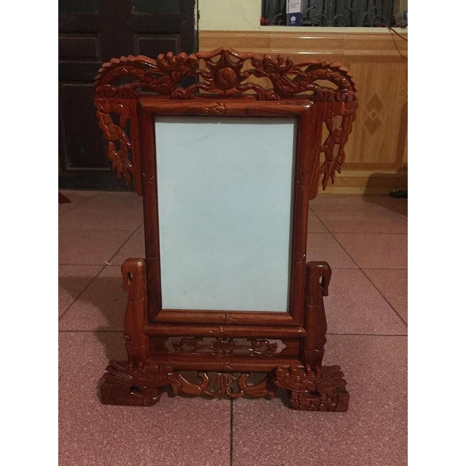 khung ảnh thờ gỗ hương kích thước ảnh 20x30cm