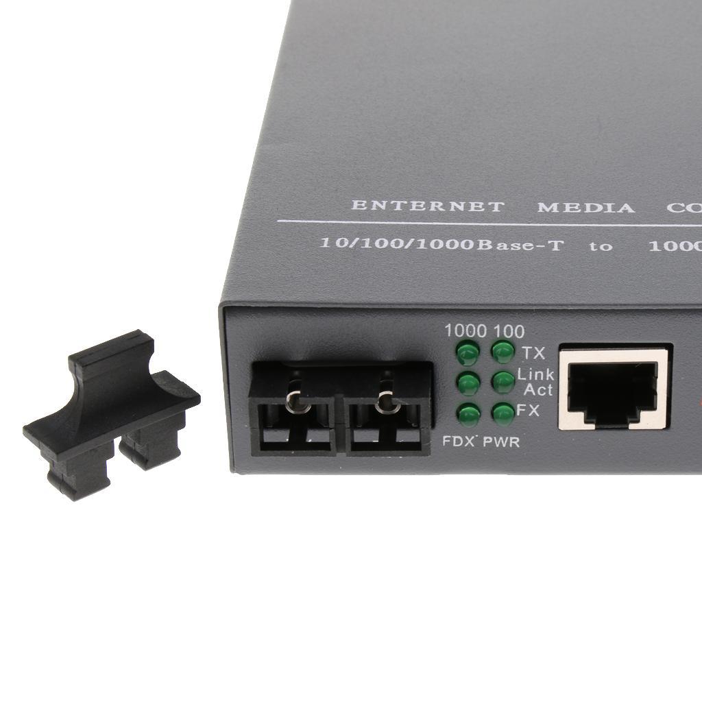 Gigabit Ethernet Media Converter Single-mode Dual SC Fiber Optic