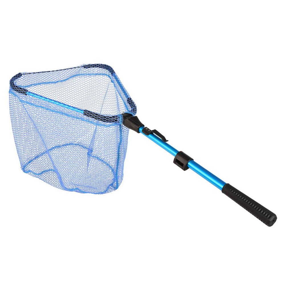 Ống lồng lưới đánh bắt cá, có thể thu gọn, thiết kế 2 phần, kéo dài đến 98cm