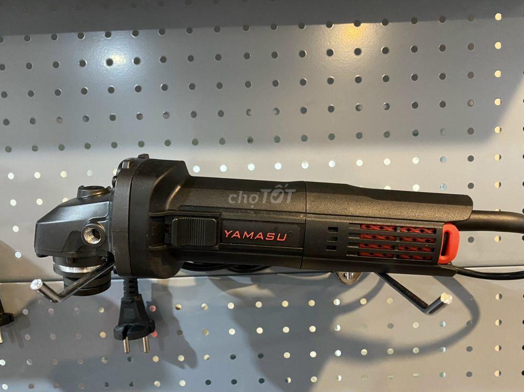 MÁY MÀI GÓC TAY NGẮN  900W 100MM CÔNG TẮC SƯỜN YMS-101 YAMASU - HÀNG CHÍNH HÃNG