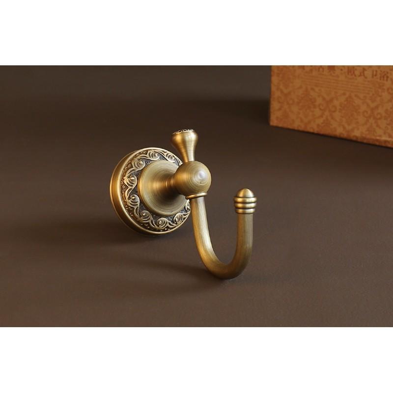 Móc đơn đồng thau đúc GCH01N