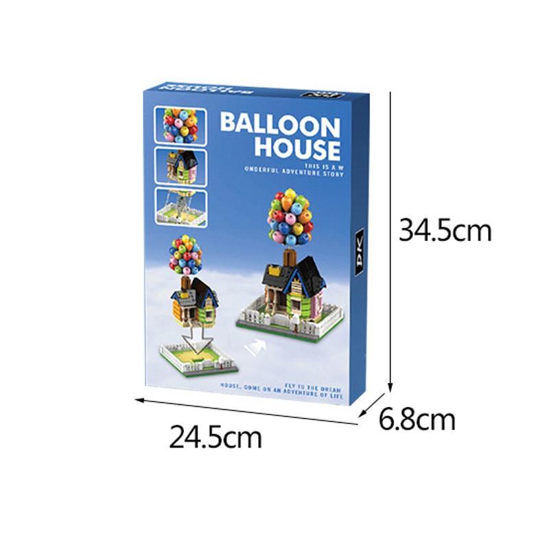 Đồ chơi Lắp ráp Ngôi Nhà Bay - DK7025 Balloon House - Xếp hình thông minh - Đồ chơi trí tuệ