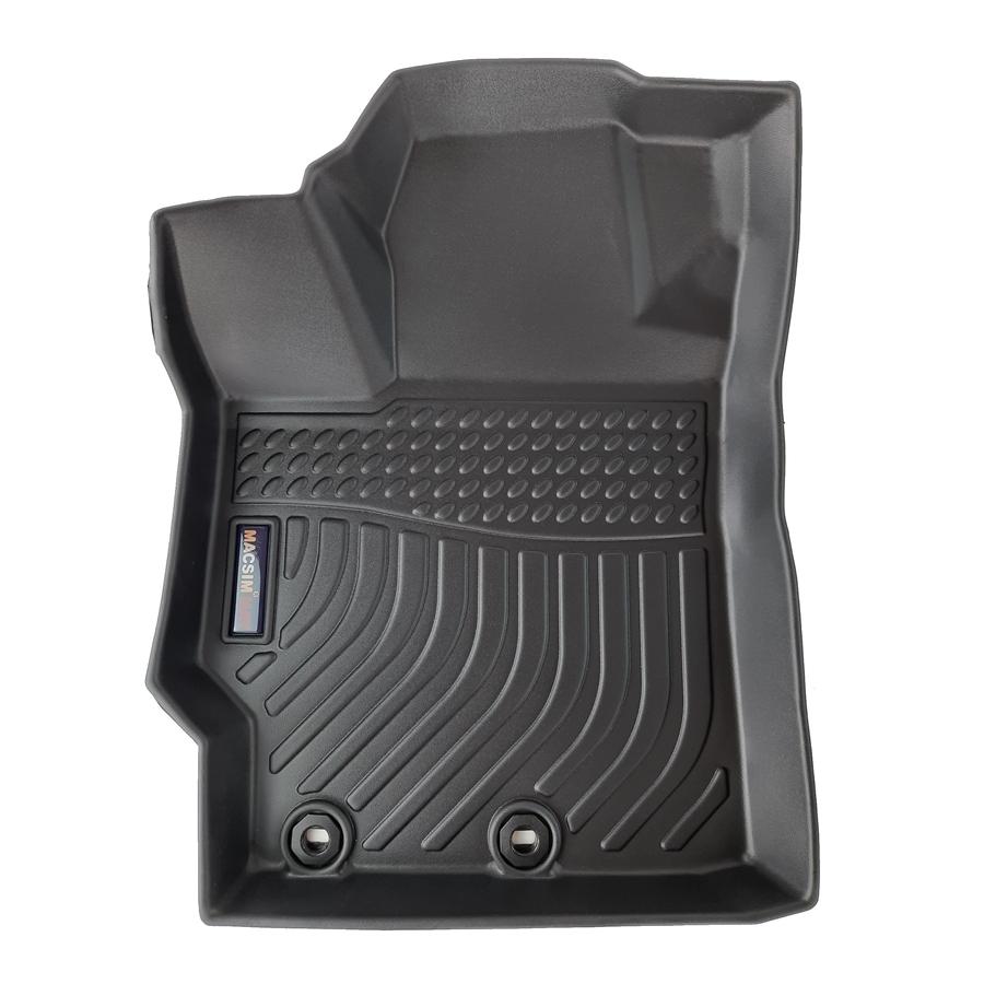 Yaris-Thảm lót sàn xe ô tô Toyota Yaris 2014-2020 Nhãn hiệu Macsim chất liệu nhựa TPE màu đen hàng loại 2