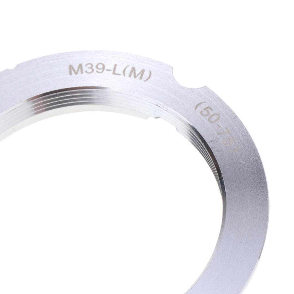 For L Lens to LM Mount Adapter Ring for M39 L39 Lens