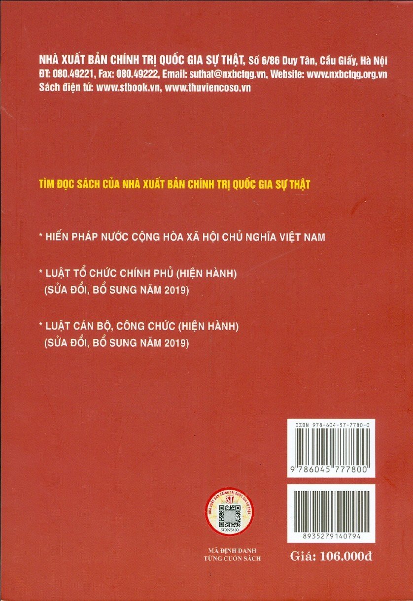 Những vấn đề cơ bản về Nhà nước và Pháp luật Việt Nam