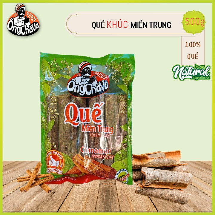 Quế Khúc Miền Trung Nguyên Vỏ Ông Chà Và 500g (Cinnamon) - Quế Thanh