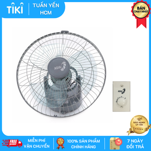 Quạt trần đảo ASIAvina X16001-XV0 - Xám (55W) - Hàng chính hãng