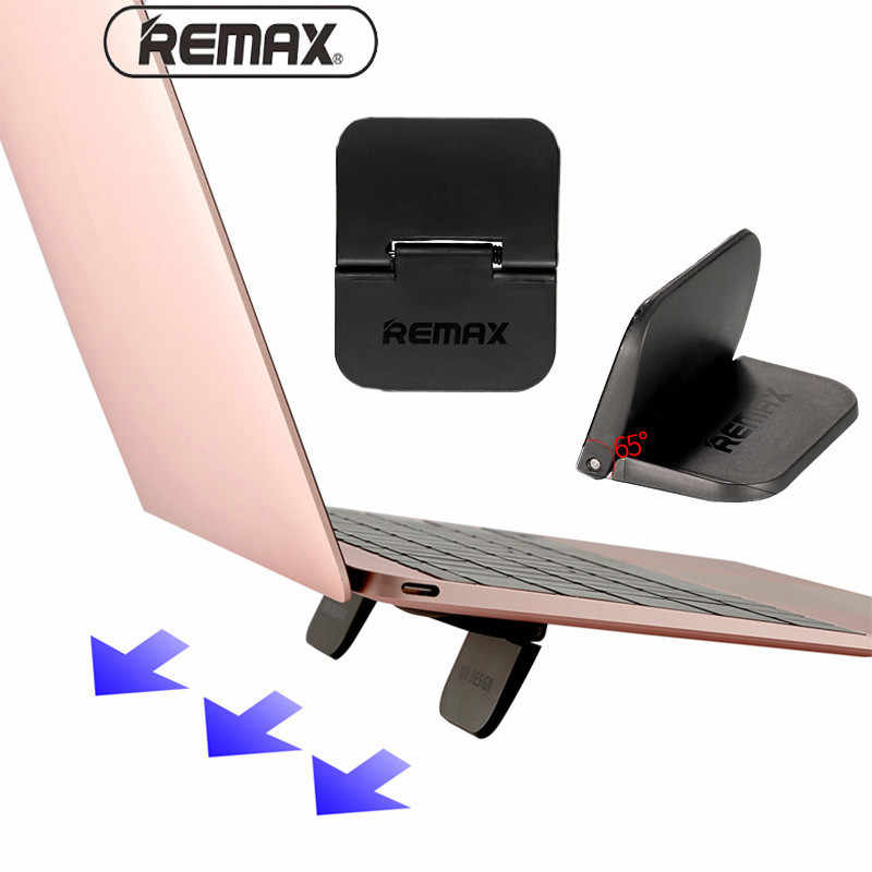 Giá đỡ tản nhiệt mini siêu nhỏ gọn cho Macbook / laptop hiệu Remax X2 (thiết kế chắn chắn, nhỏ gọn tiện dụng) - Hàng nhập khẩu