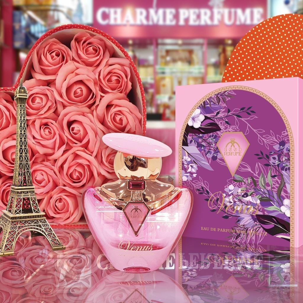 [LIMITED DATE 11/2025 CHIẾT KHẤU 40%] Nước Hoa Nữ Cao Cấp GOOD CHARME VENUS 50ml Lưu Hương Lâu Quý Tộc, Sang Trọng_Nước Hoa Chính Hãng