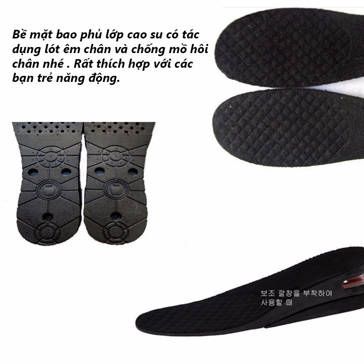 02 Miếng Lót Giày Độn Đế Tăng Chiều Cao