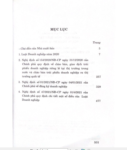 Sách Luật Doanh Nghiệp Năm 2020 Và Các Nghị Định Hướng Dẫn Thi Hành - NXB Chính Trị Quốc Gia Sự Thật