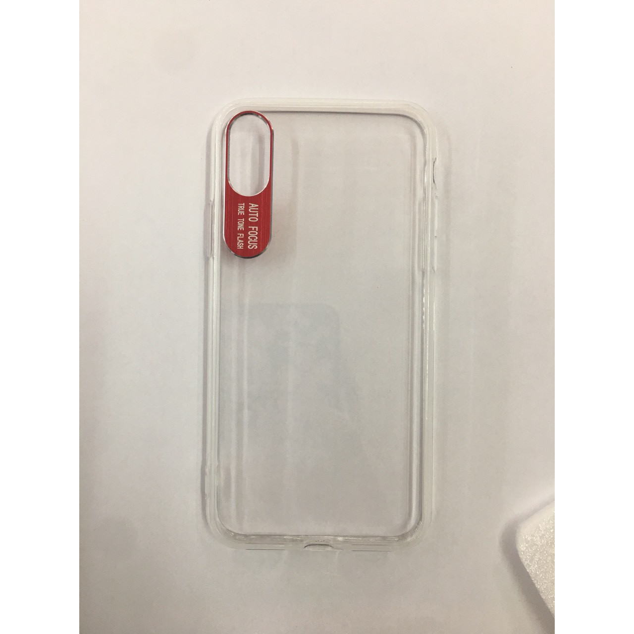 Ôp lưng trong suốt bảo vệ camera cho iphone X/SX