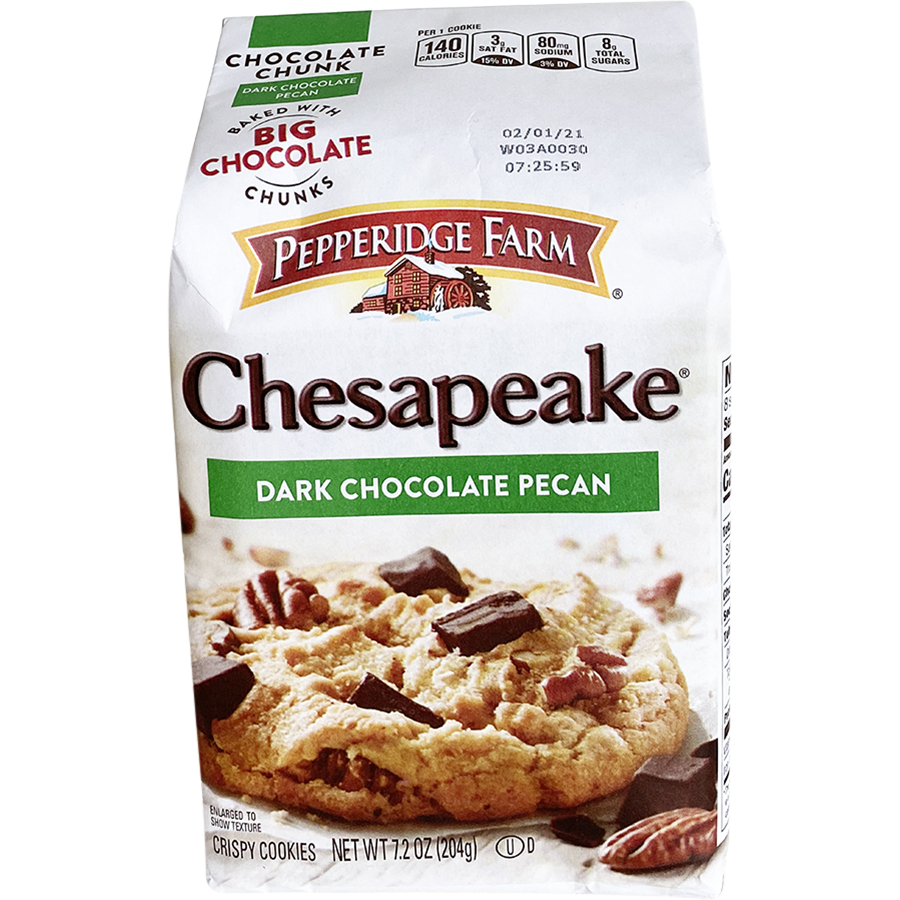 Bánh Vị Socola Đen Và Hạt Bồ Đào Chesapeake Pepperidge Farm (204g)