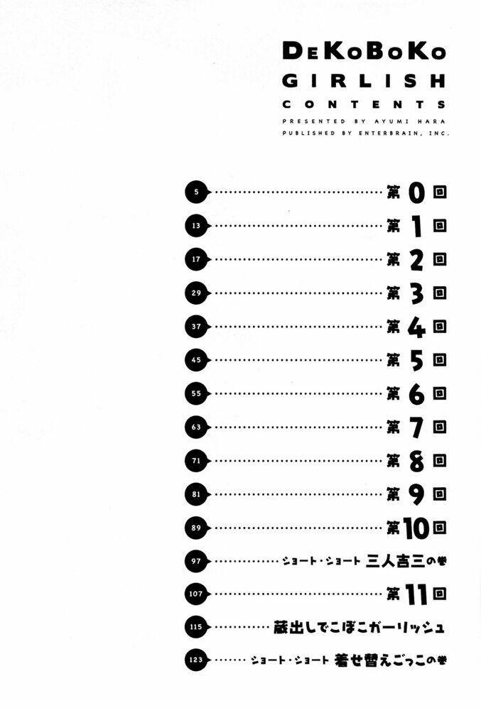 dekoboko girlish chapter 0 5