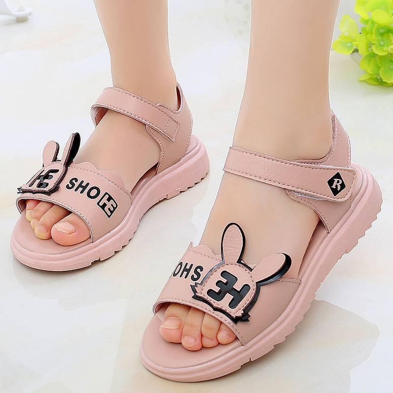 Sandal bé gái đi học đi chơi đều đẹp da mềm êm chân phong cách thời trang cá tính