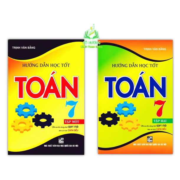 Sách - Combo Hướng Dẫn Học Tốt Toán Lớp 7 - Tập 1 + 2 (Bám Sát SGK Cánh Diều)