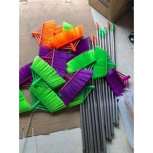Chổi cước quét nhà cán inox / cán gỗ