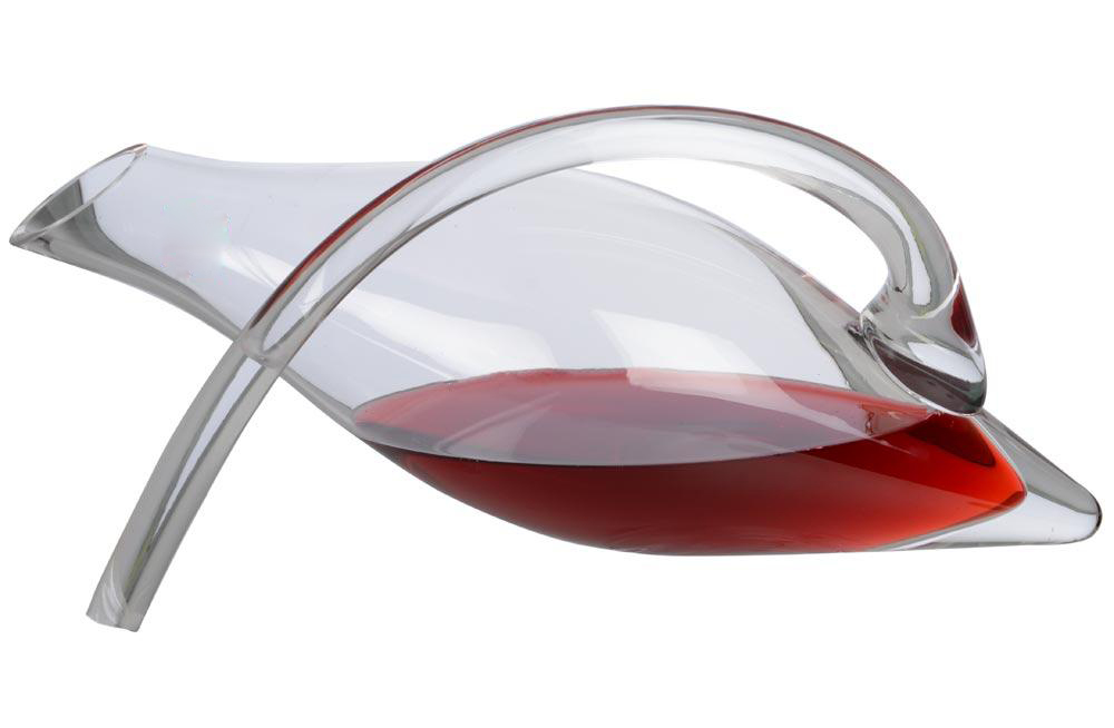 Bình chiết vang pha lê 1200 ml trong xuốt