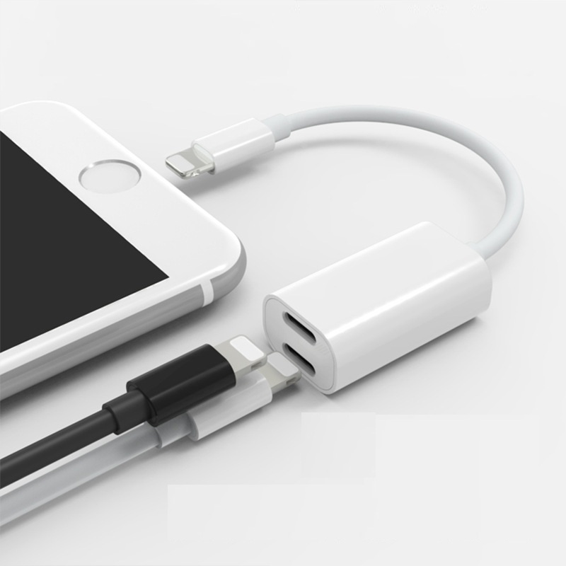 Cáp Lightning Chia Cổng Sạc Và Loa Dành Cho Iphone 7 Plus