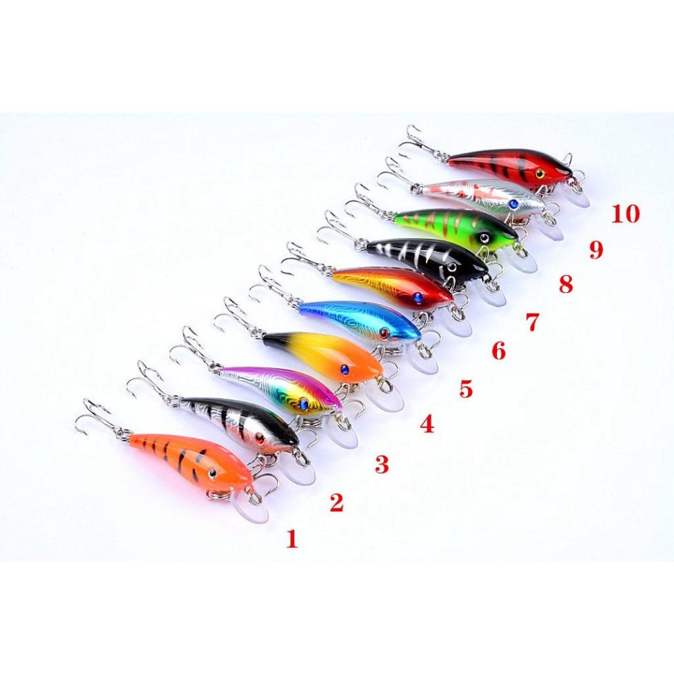 Mồi Câu Cá Giả_ Mồi Câu Lure Mino dài 5,7cm nặng 4,4g _ 001
